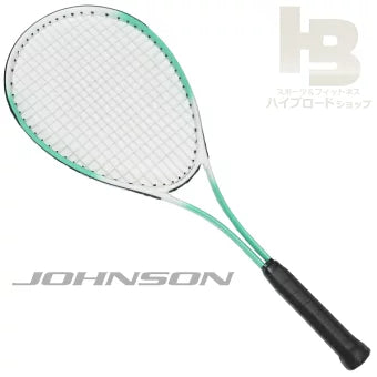 軟式テニスラケット ソフトテニスラケット 初心者用 JOHNSON HB-2200 (カラー/グリーン)